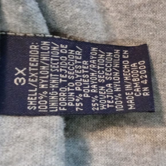 Basic Editions Big Man Waterproof Hooded Jacket - Picture 6 of 7